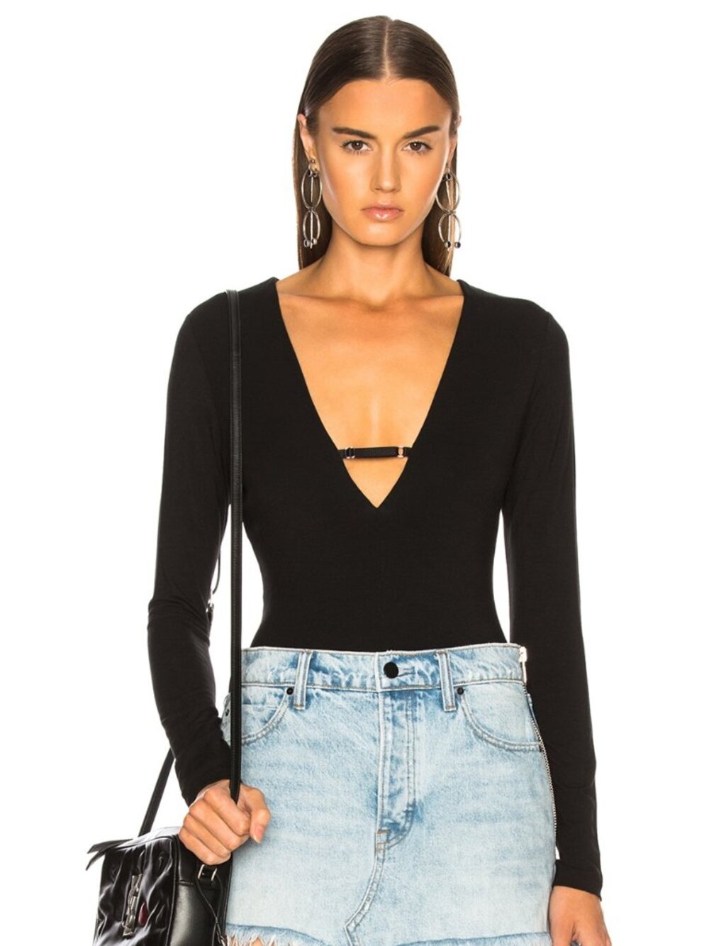NWT T Alexander Wang Bra Strap Bodysuit S $160